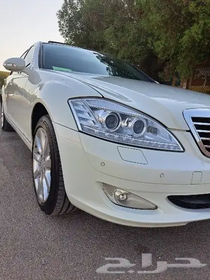 مرسيدس 2009 S350 عليها لوحة مميزة 6