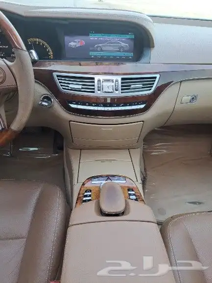 مرسيدس 2009 S350 عليها لوحة مميزة 11