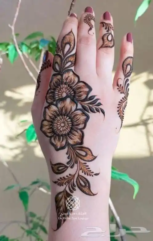 نقش حناء للمناسبات والحفلات 1