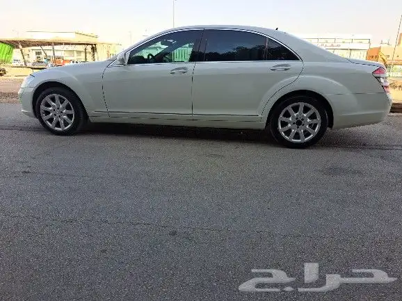 مرسيدس 2009 S350 عليها لوحة مميزة 2