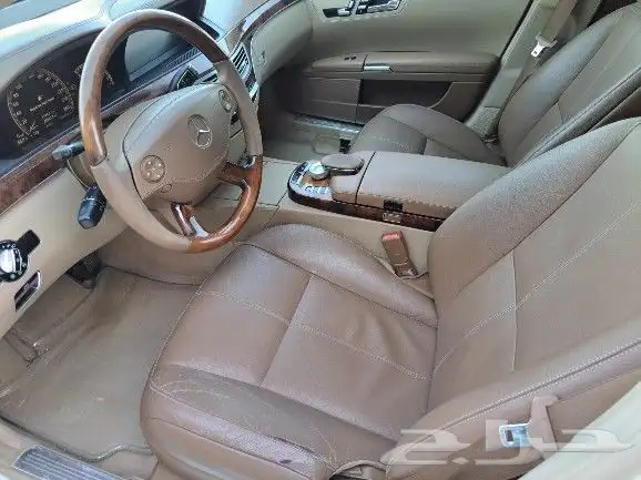 مرسيدس 2009 S350 عليها لوحة مميزة 7