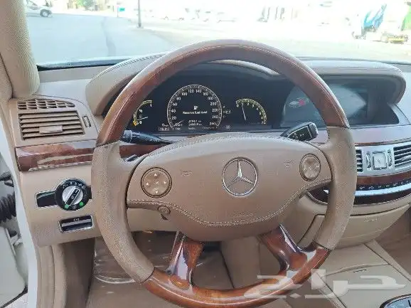 مرسيدس 2009 S350 عليها لوحة مميزة 13