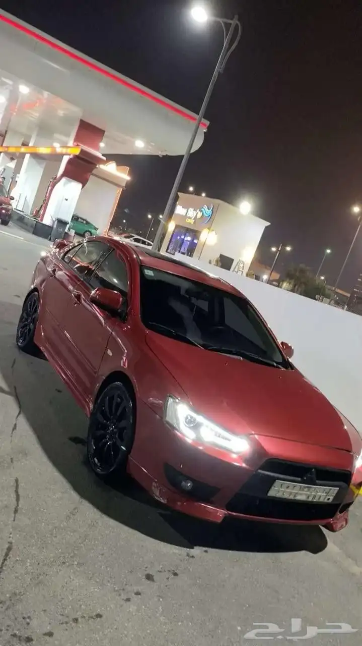 لانسر سبورت فل كامل بصمه فتحه سقف جير عادي رياضي 2