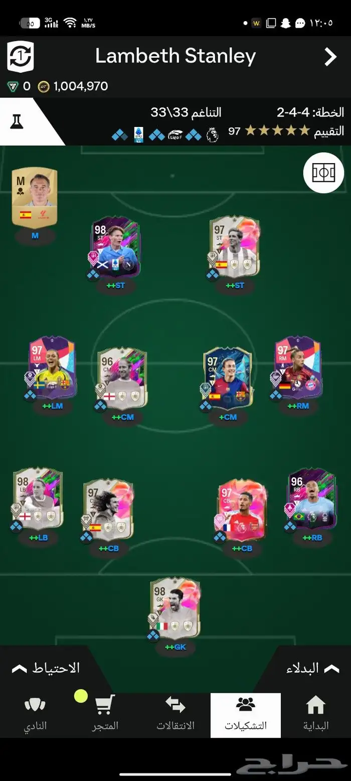حساب فيفا 25 0