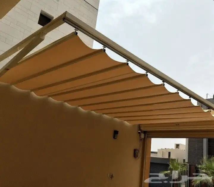 حداد مظلات سواتر شينكو لجميع اعمال الحداده سندويش بنل 8