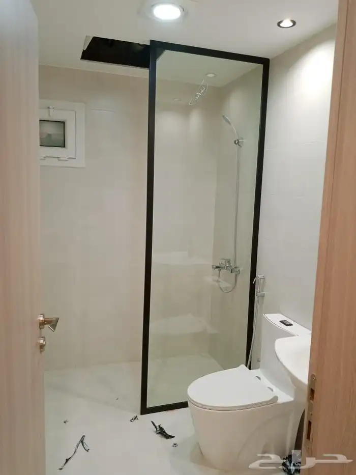 قاطع شاور زجاج حمام زجاج سيكوريت 1