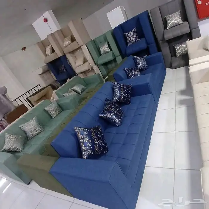 كنب جديد جاهز وبسعر المصنع شامل التوصيل 9