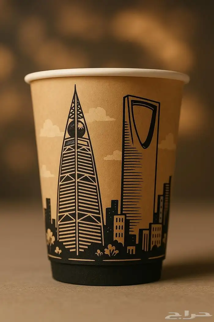 اكواب ورقية بجميع التصاميم 0