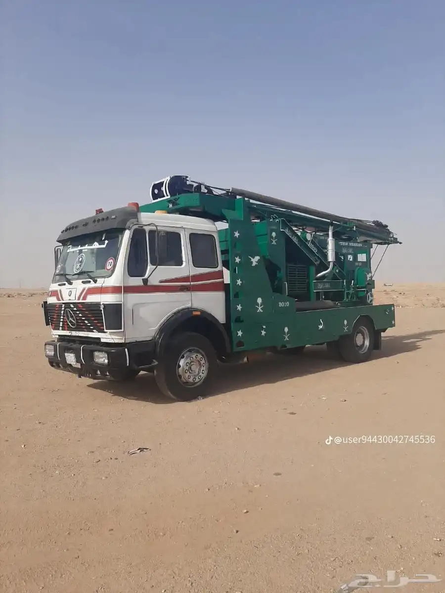 حفار ابار ارتوازيه دريل دقاق يوجد مهندس كشف الماء 0