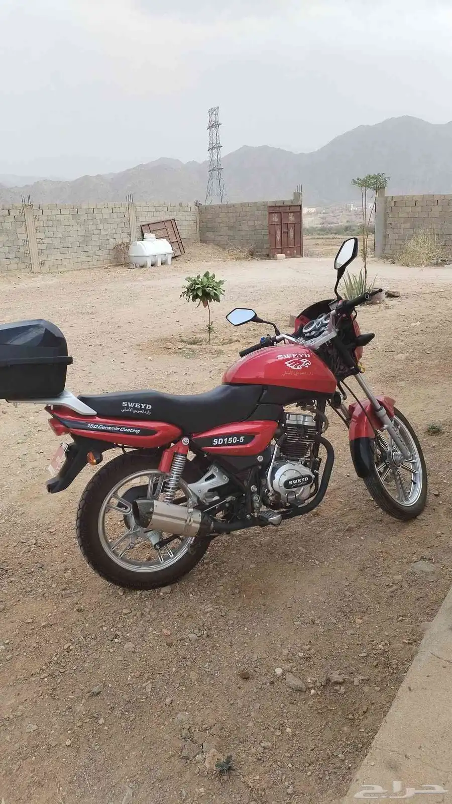 دباب سويد مقنع 150CC موديل 2024 بطاقه جمركيه للبدل 1