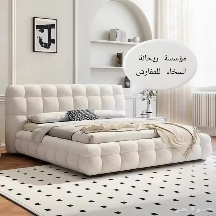سرير بوكس ديكور حواجز كامل 180 200 بكلي 1