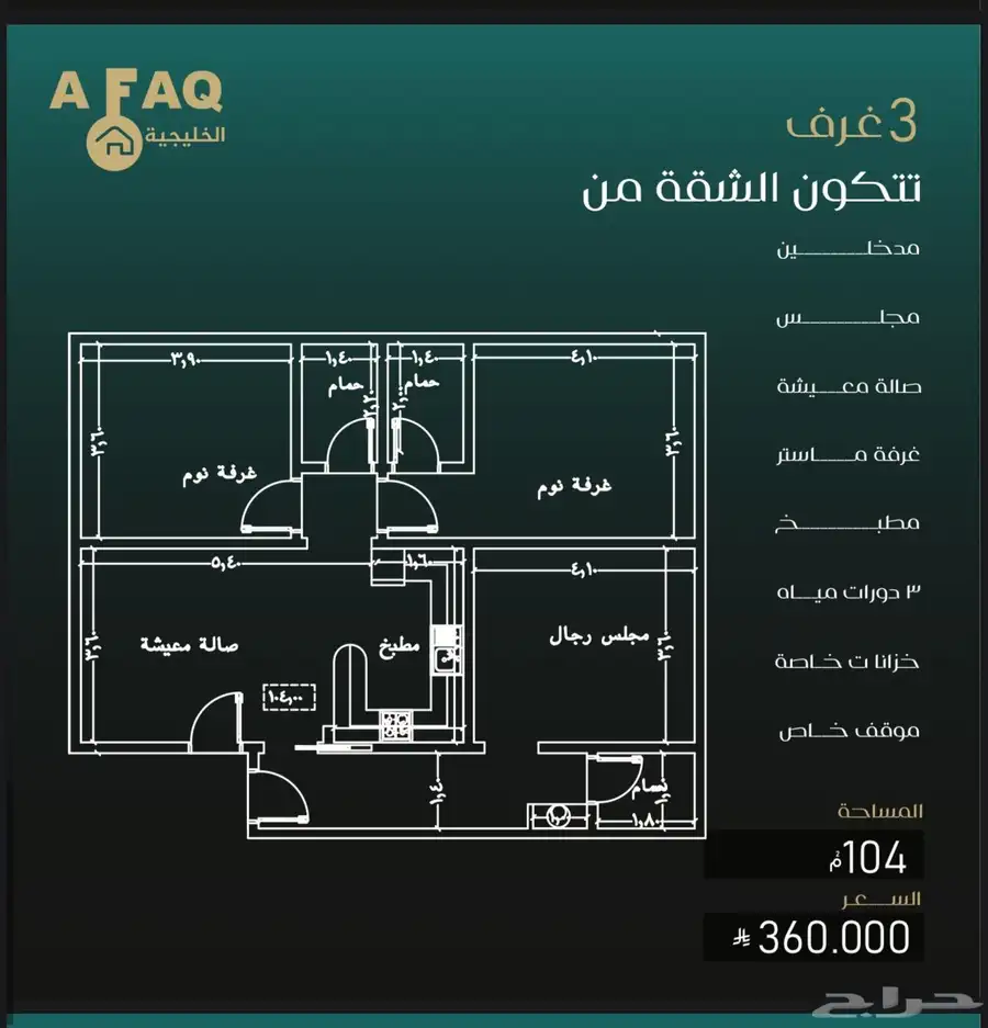 حي النزهه غرفتين وا 3 وا 4 ول ملاحق 5 وا 6 غرف index