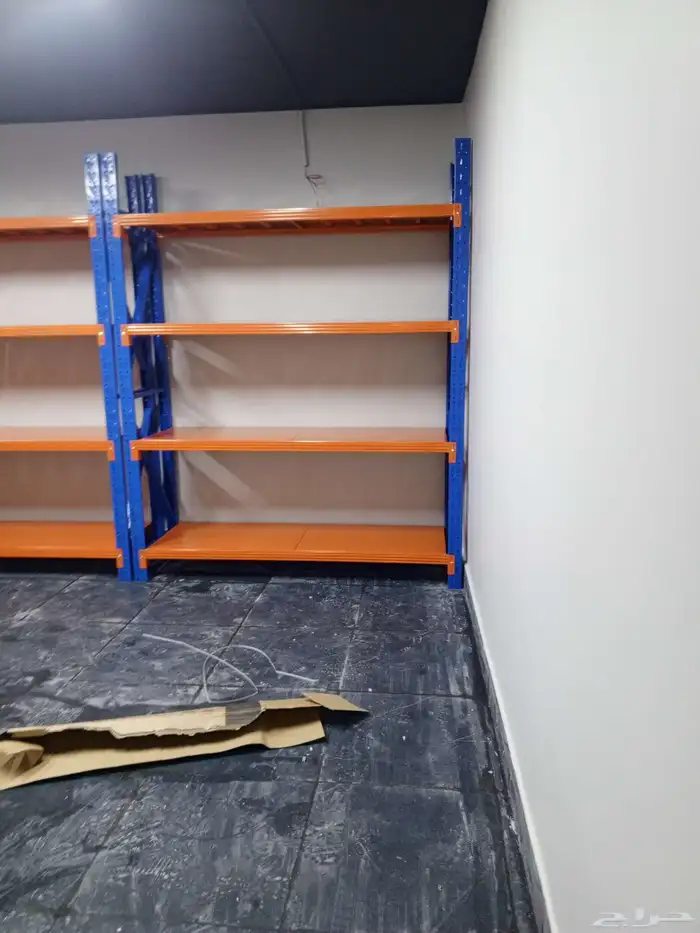 رفوف مستودعات تخزين منازل كاشير عربات تسوق 1
