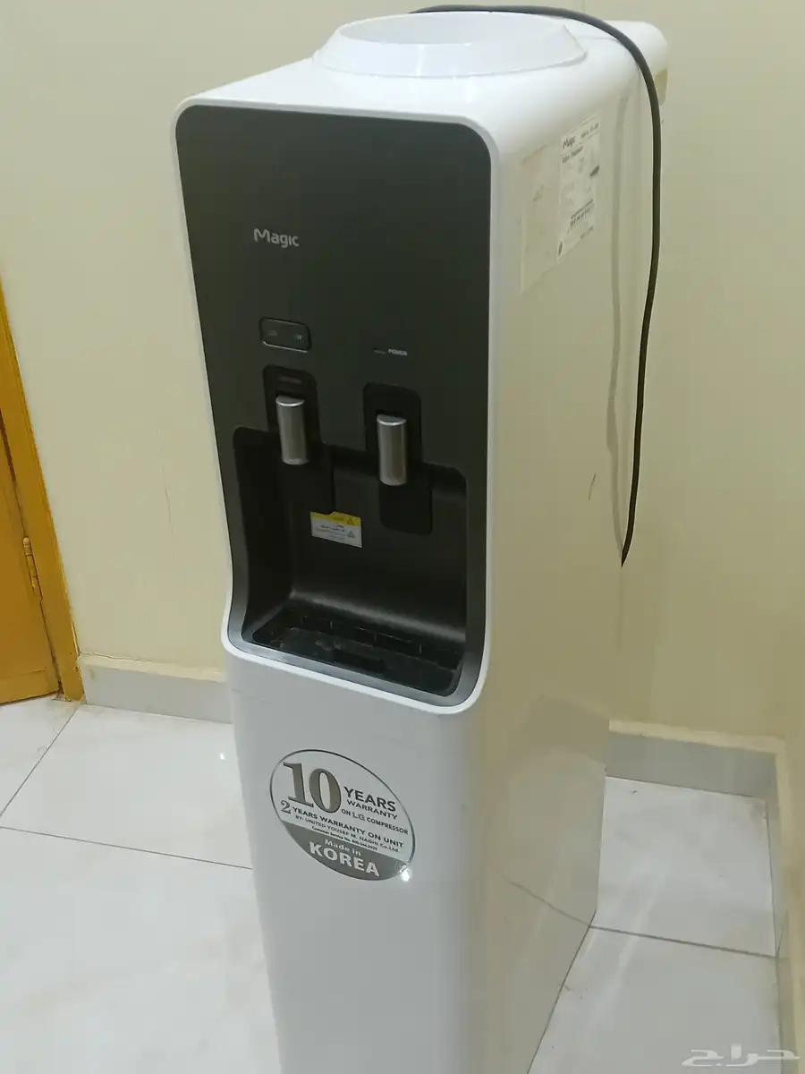 براده ماء حار و بارد من شركة ماجك صناعه كوريا نظيفه 2