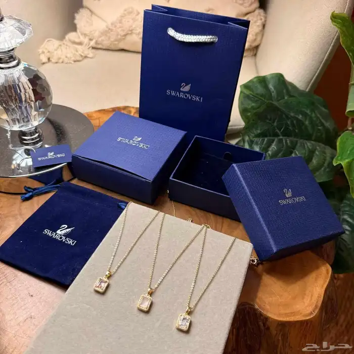 سلسال عنق نسائي سوار فسكي أخر اصدار 2025 9