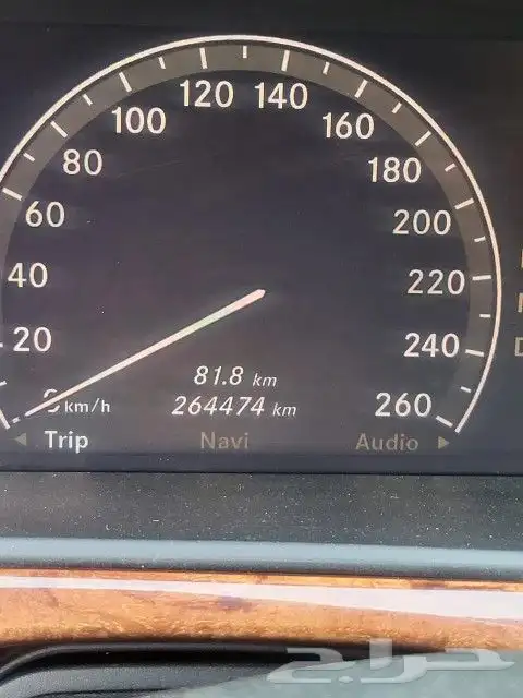 مرسيدس 2007 S550 ياباني 4