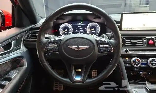 جينيسس GV70 2021 استيراد من كوريا - معرض العصيمي 9