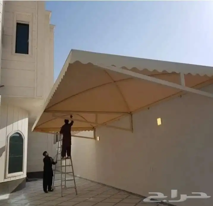 حداد مضلات سواتر برجولات بيوت شعر سندوتش بنل قرميد المنيوم 5