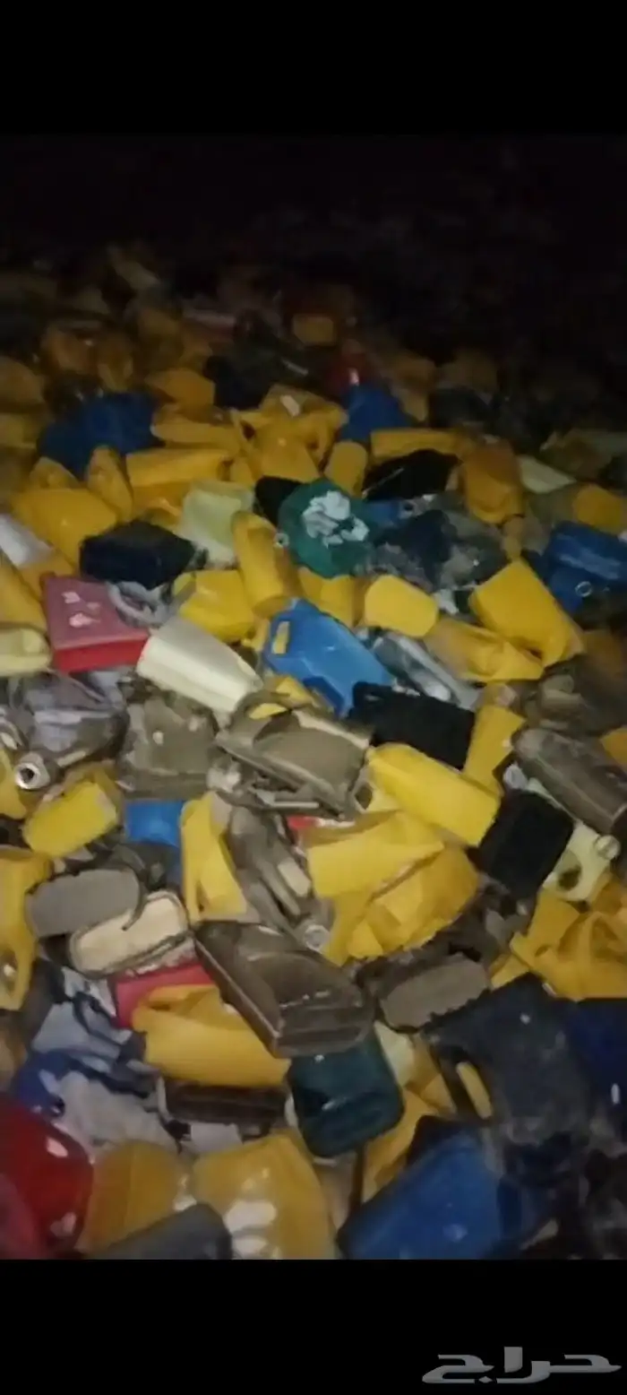 سكراب بلاستيك علب زيت 0