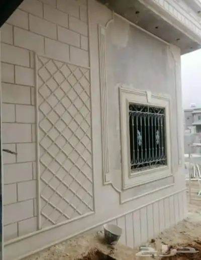 أعمال تلييس ا سمنتيه خرجي ديكورات خارجيه بديل الحجر الطبيعي 1