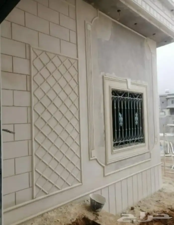 أعمال تلييس ا سمنتيه خرجي ديكورات خارجيه بديل الحجر الطبيعي 1