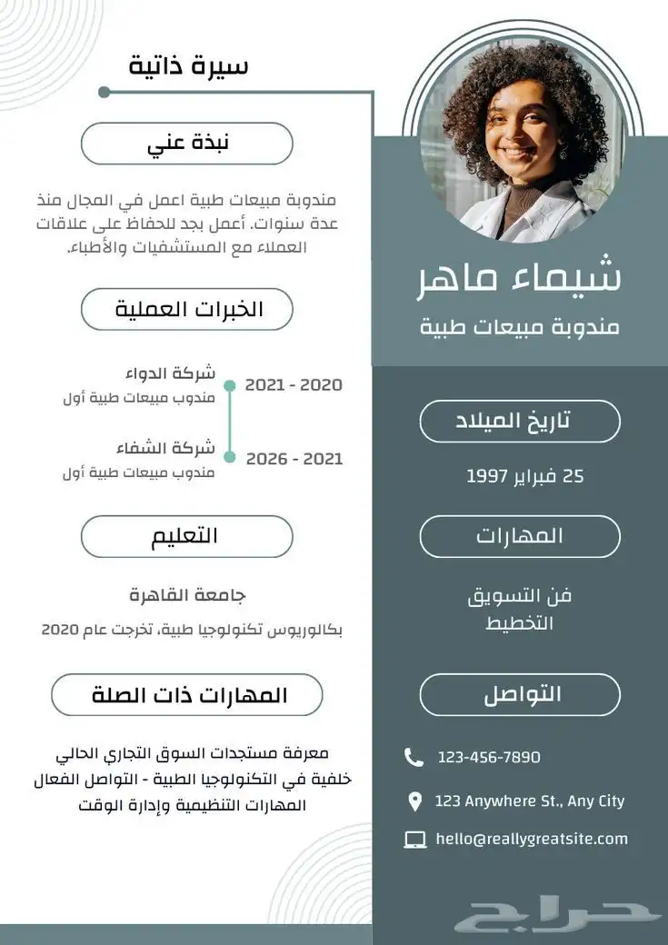 تصميم سيره ذاتيه index
