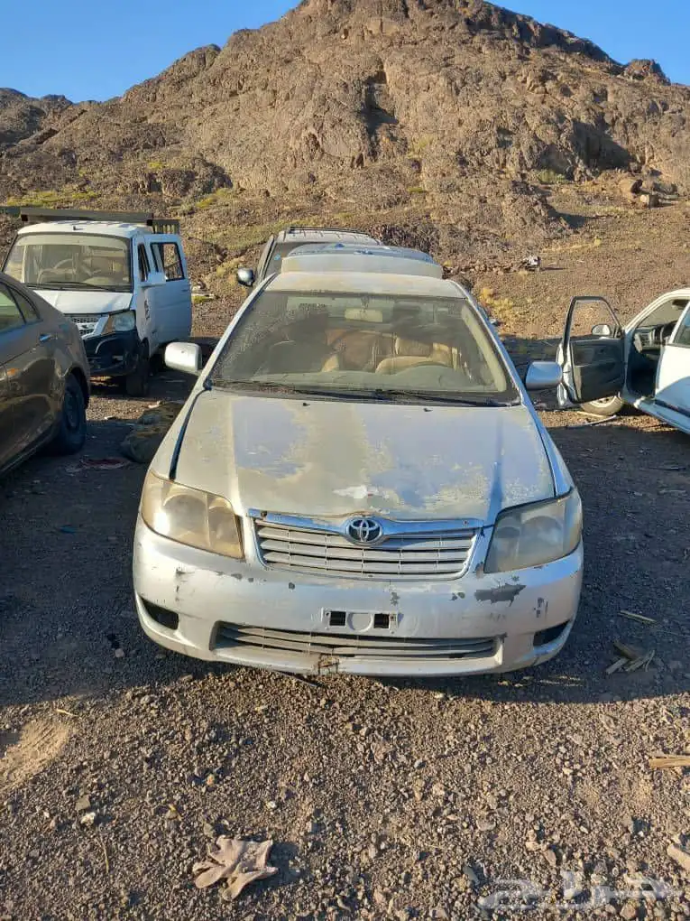 تويوتا كورلا قطع غيار تشليح 3