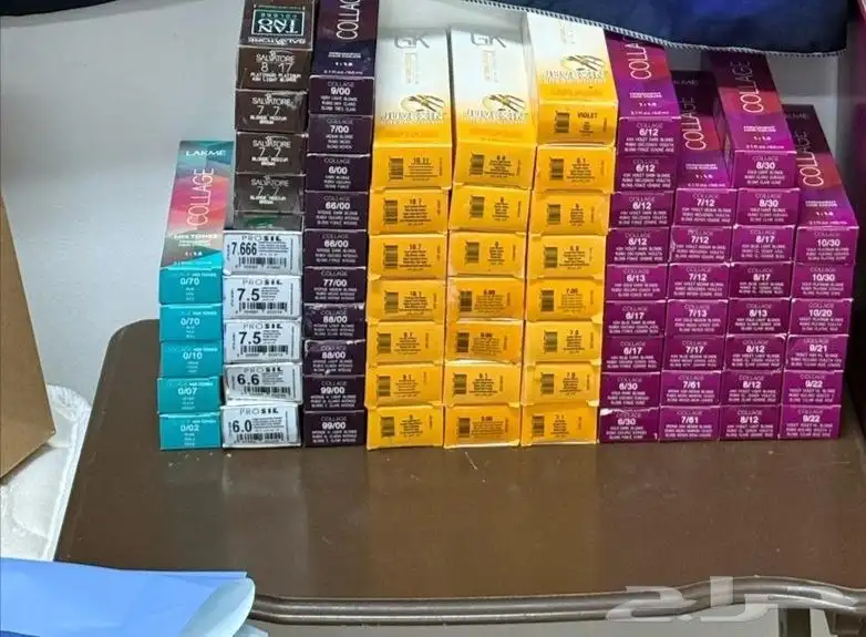 صبغات Gk و collage بسعر جيد كميات او حبه 0