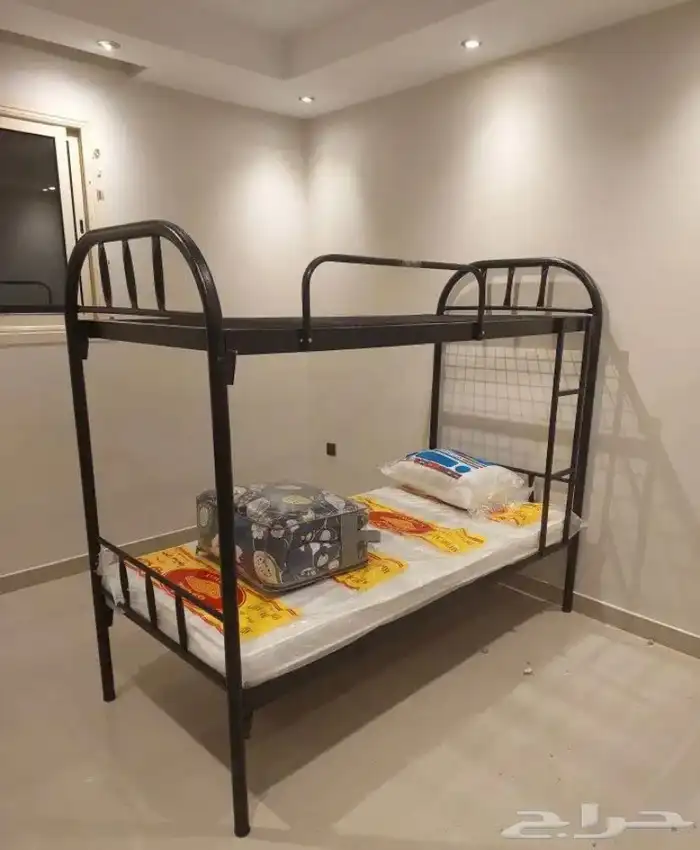 تجهيز سكن اعمال سرير حديد دورين و دور واحد جديد 1