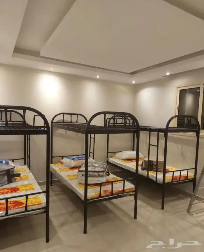 تجهيز سكن اعمال سرير حديد دورين و دور واحد جديد 8