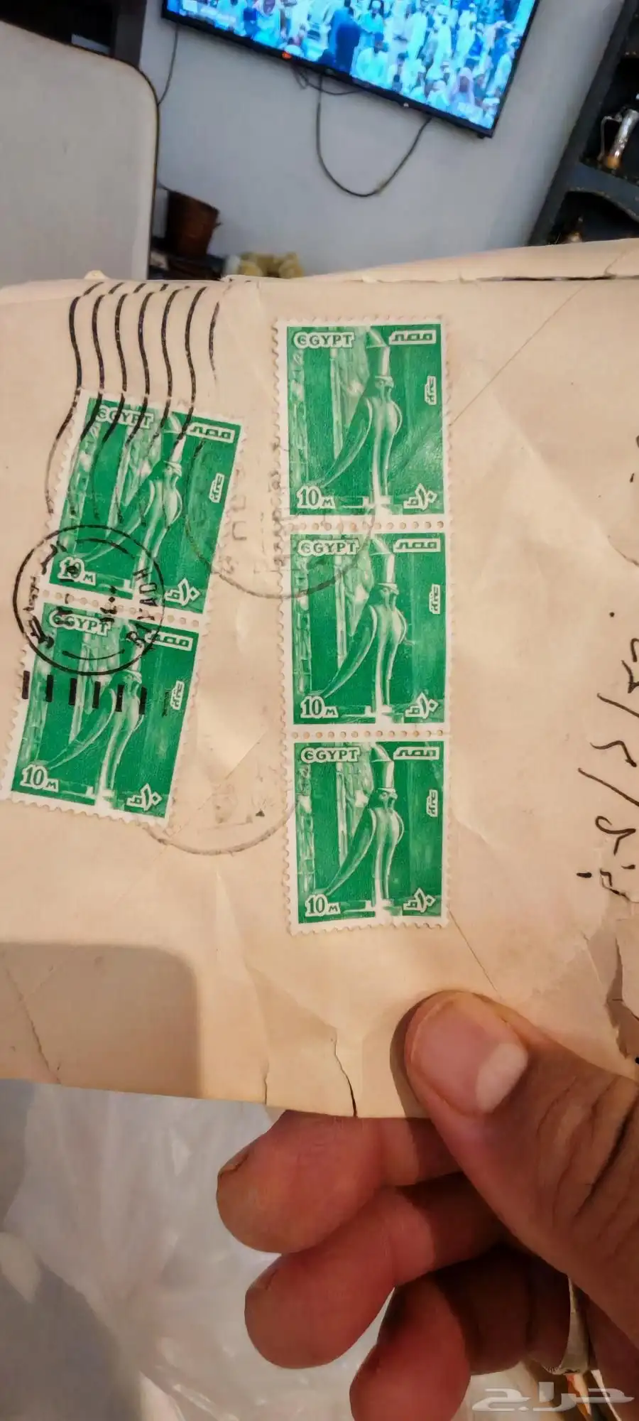 طوابع منوعه سعودي كويتي مصر للبيع قديمه الطوابع المتبقيه 8