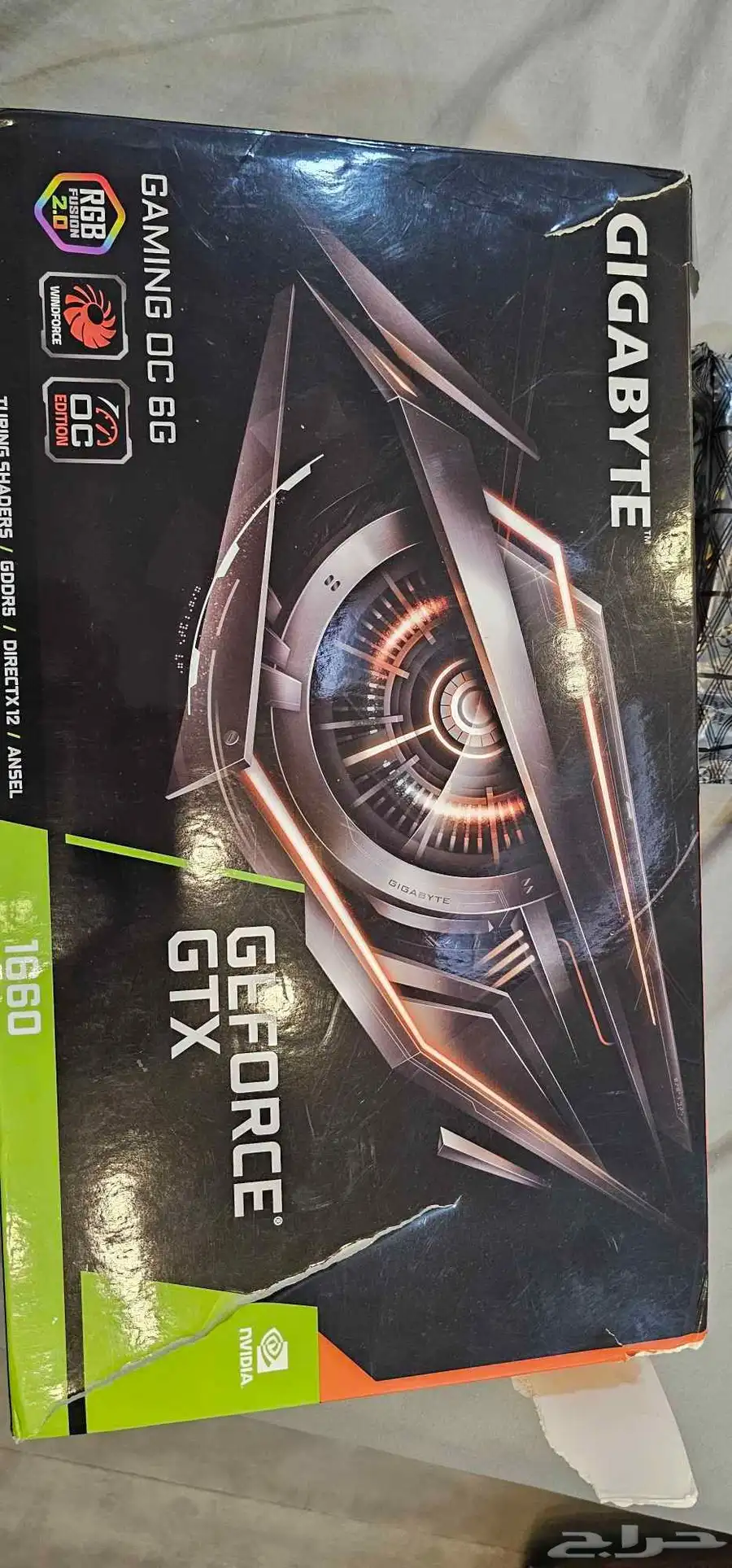 كرت gtx 1660 oc 1