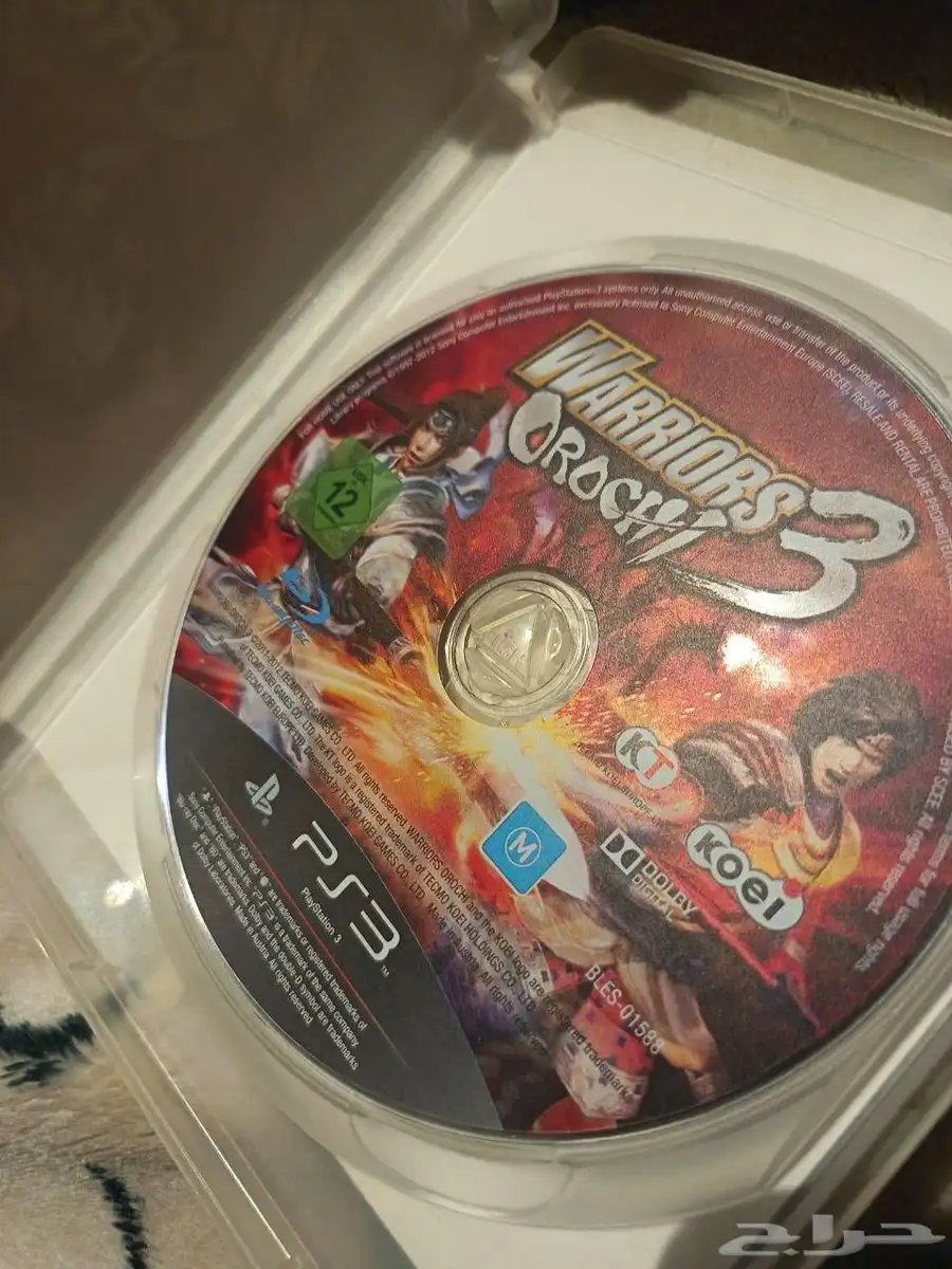 شريط بلايستيشن 3 - WARRIORS OROCHI 3 1
