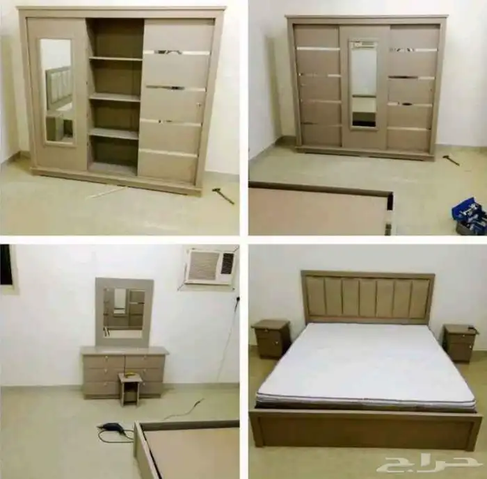 غرف نوم جديدة جاهزة بسعر المصنع 4