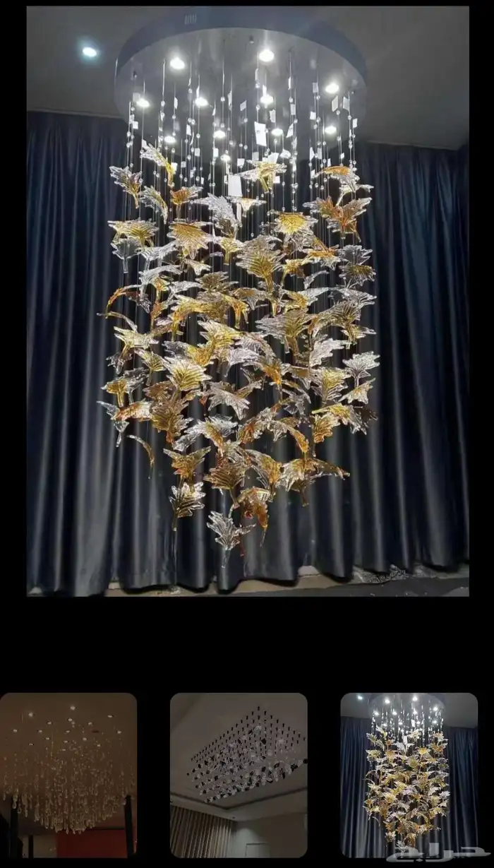 ثريات نجف كرستال 5