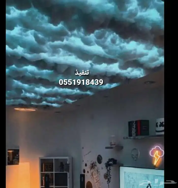 متخصص ديكورات ودهان البوية وتركيب عوازل صوت وتركيب تكسيات 4