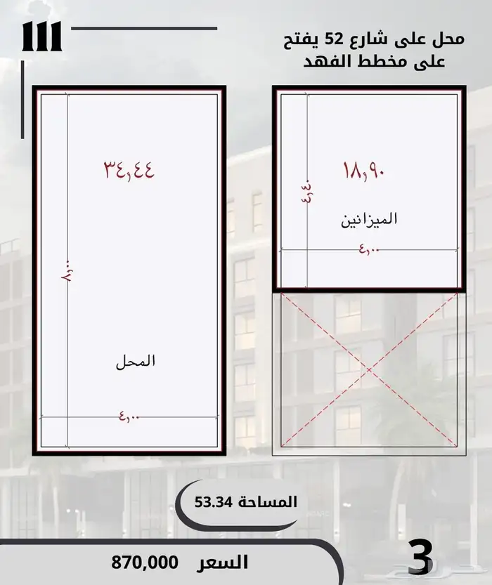 محلات تجارية للبيع حي الواحة بإطلالة على بوليفارد الواحة 2