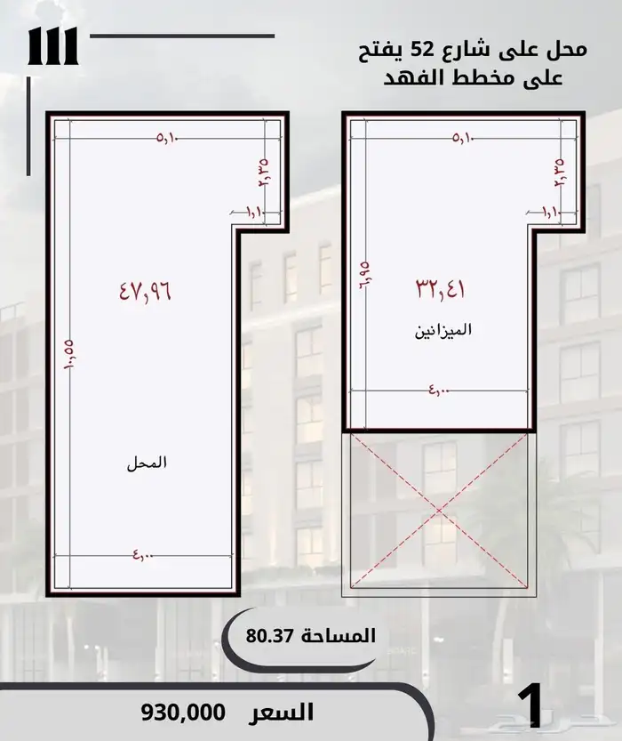 محلات تجارية للبيع حي الواحة بإطلالة على بوليفارد الواحة 1