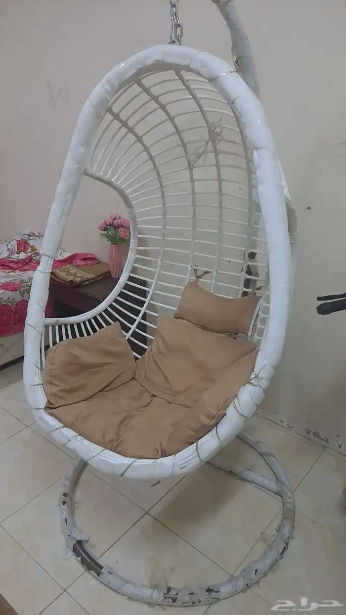 للبيع كرسي عش البلبل جديد 0