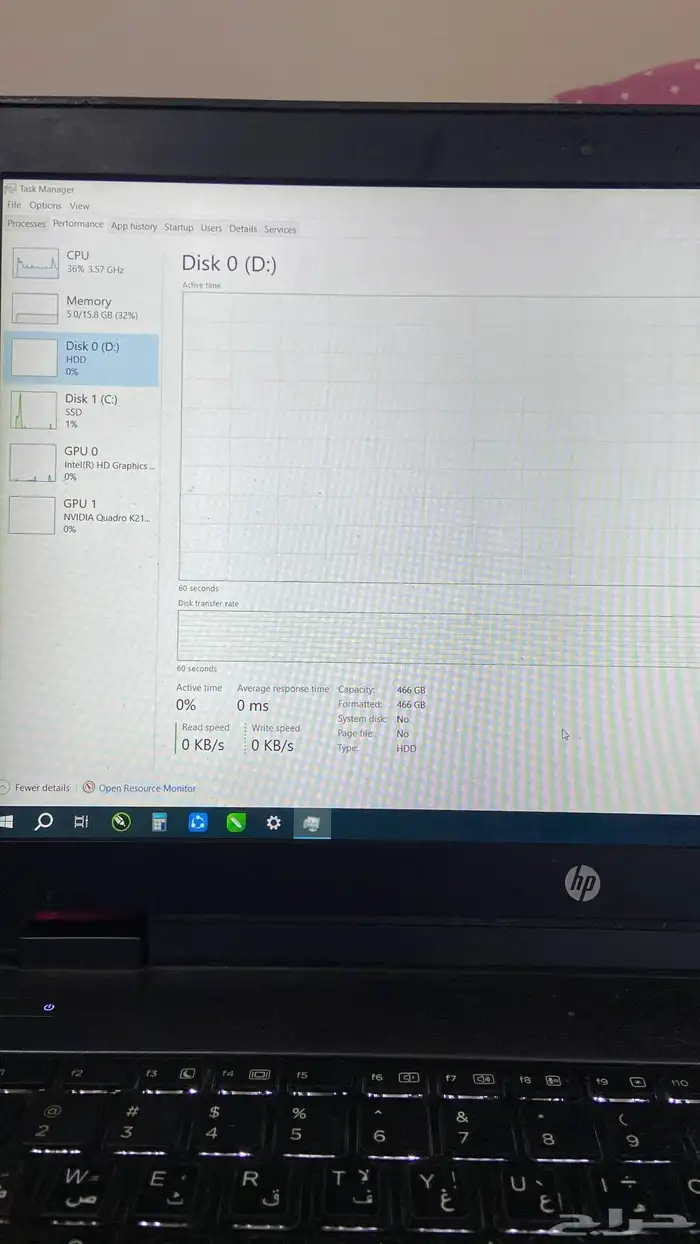 لاب توب وركستين ZBOOK 15 7
