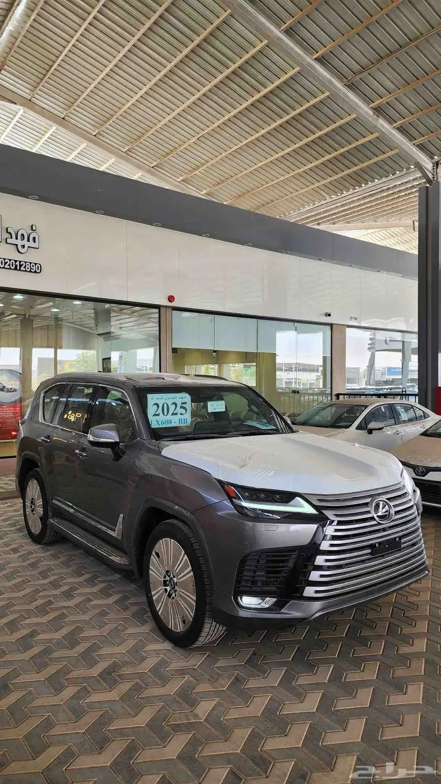 لكزس LX600 BB سعودي رمادي جملي 2025 ( بطاقه جمركيه ) 2