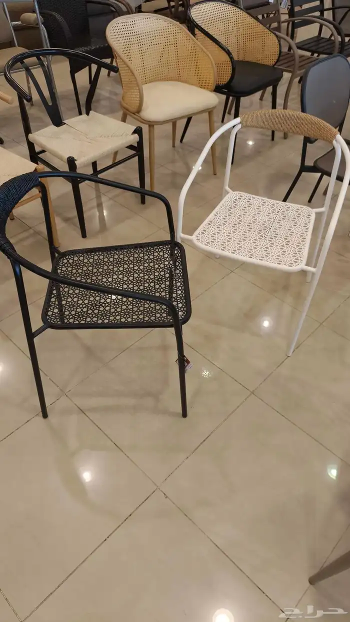طاولات وكراسي للكافيهات والمطاعم والمقاهي داخليه وخارجية 7