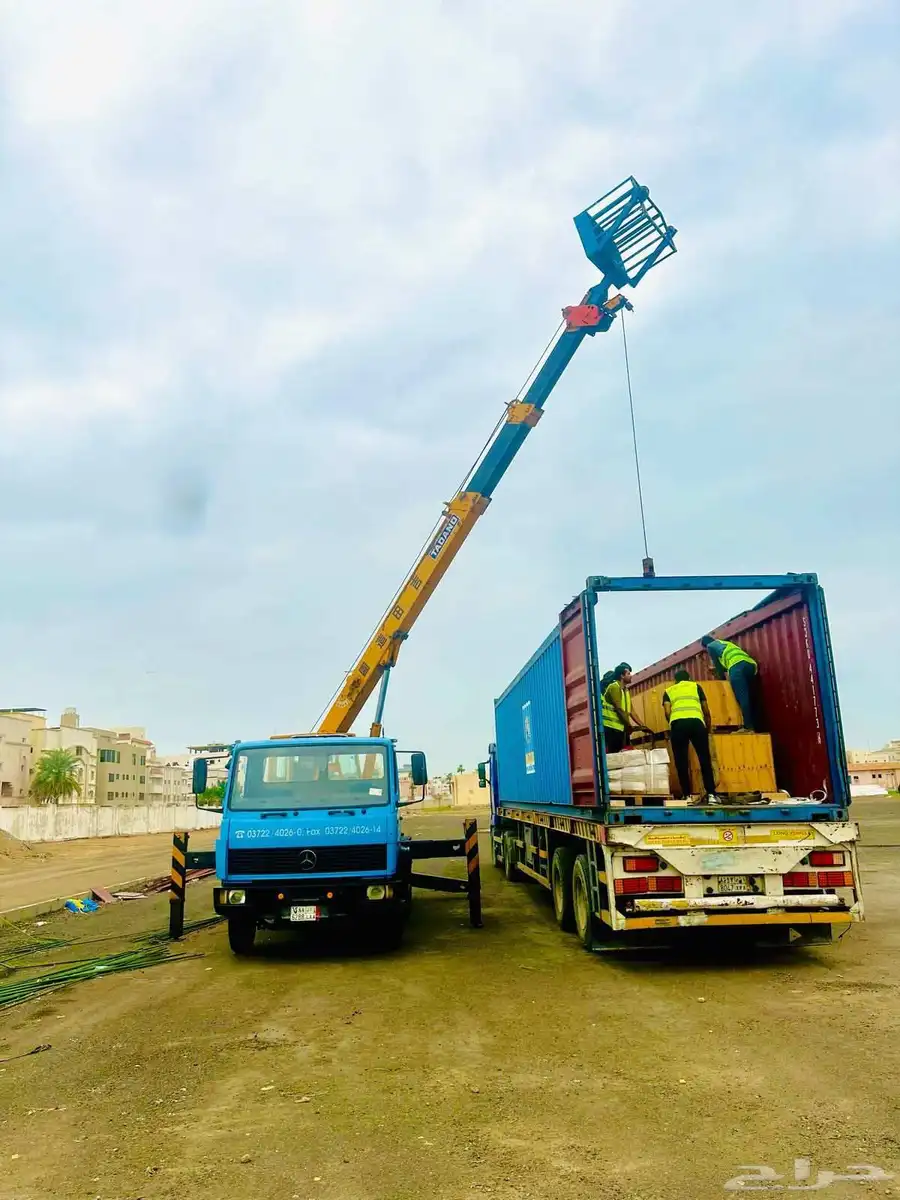 رافعة ونش كرينات للايجار جدة داخلي شغل 2019 9