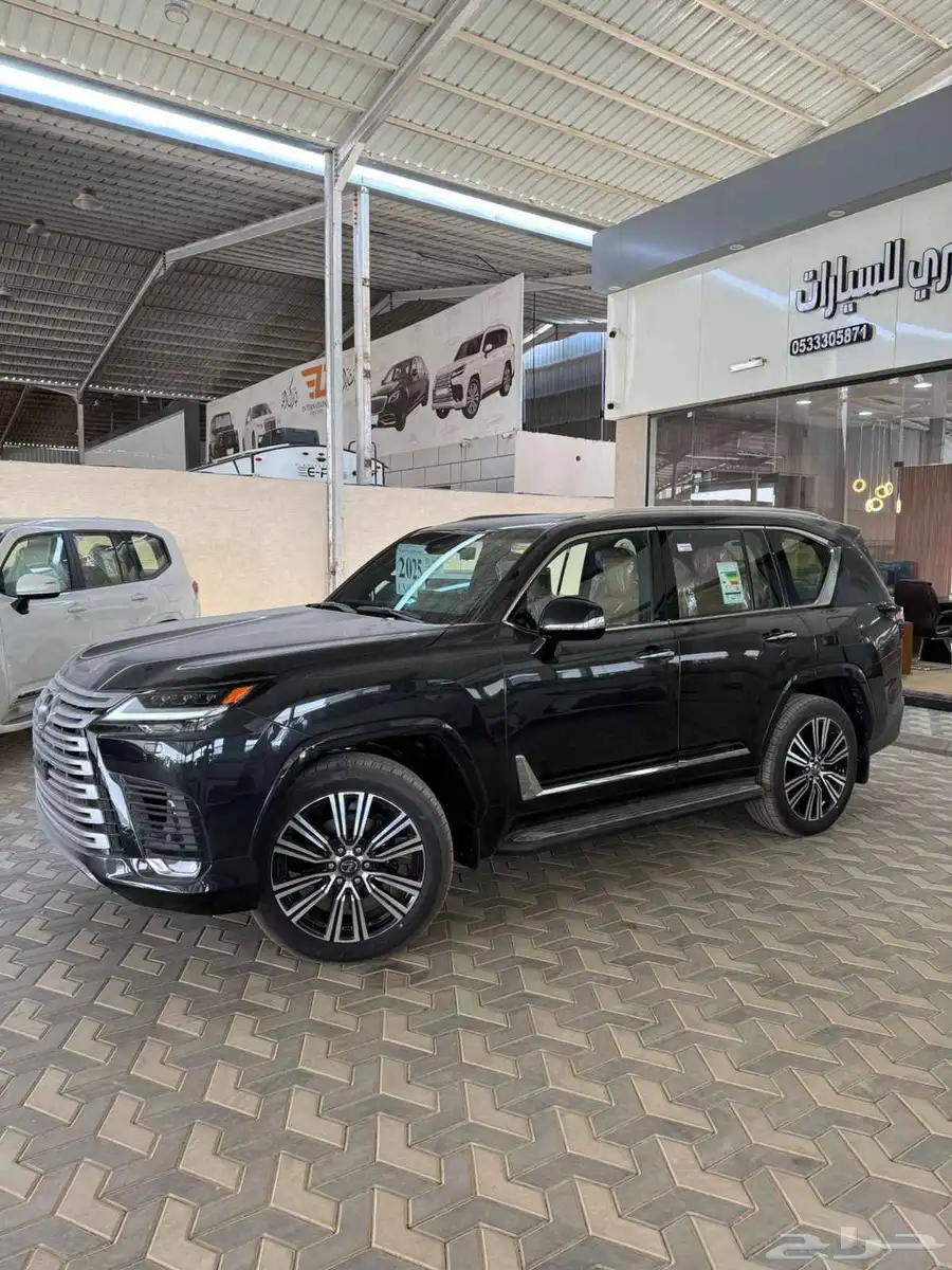 لكزس LX600 BB وارد الساير اسود جملي 2025 (باقل سعر ) 3