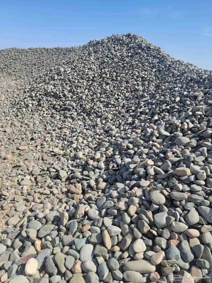 ممرات ارضيه ورباريب احجار نهريه بمقاسات مختلفه 6