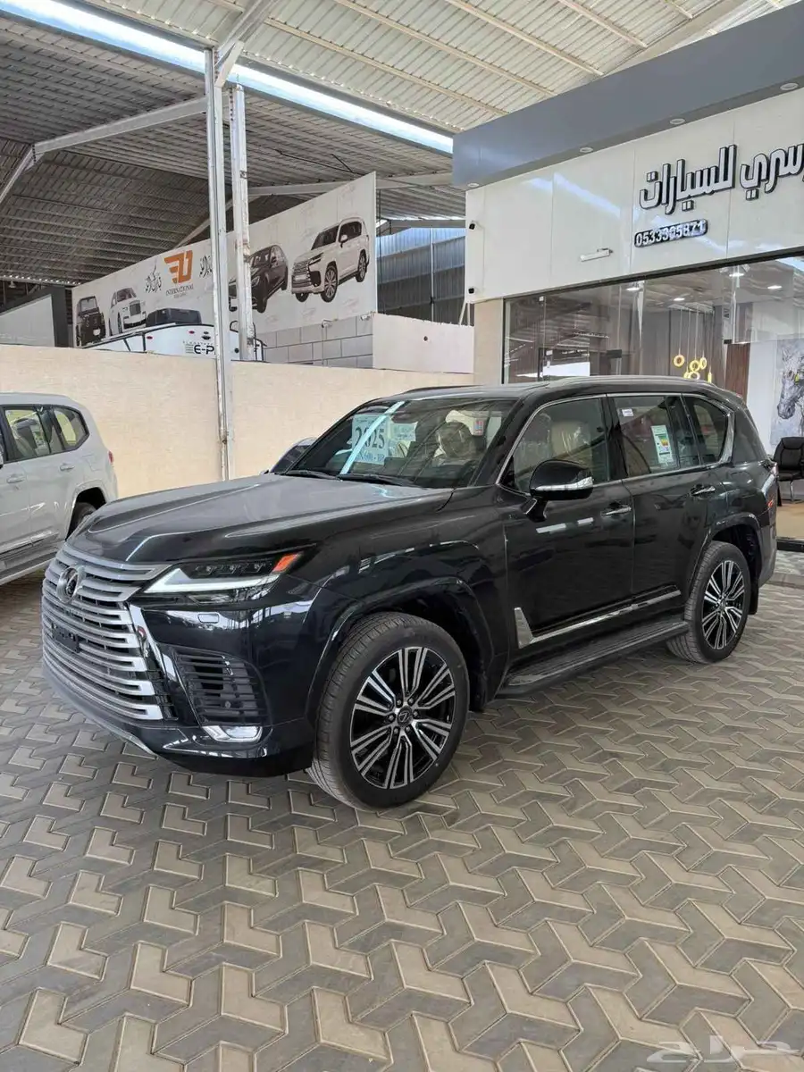 لكزس LX600 BB وارد الساير اسود جملي 2025 (باقل سعر ) 6