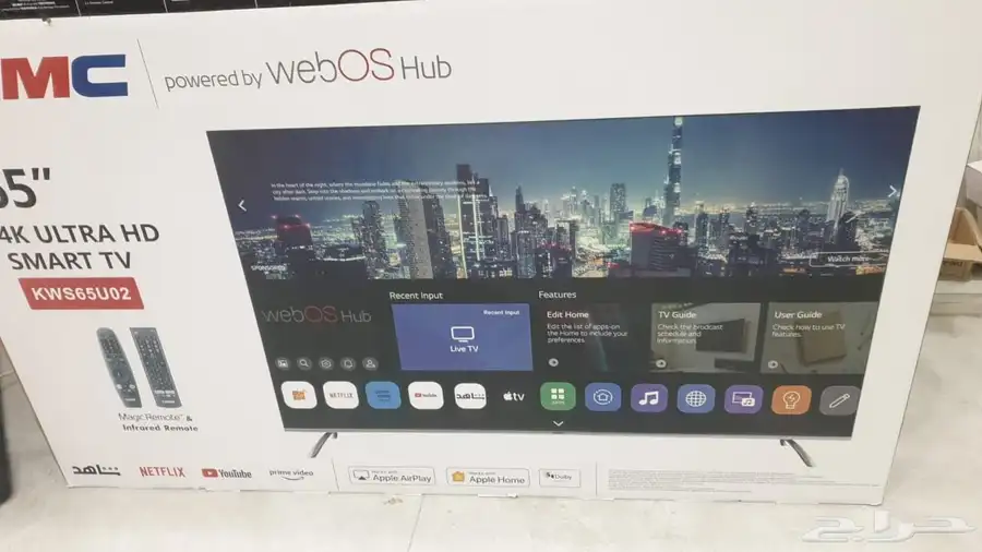 تلفزيون ذكي 4K نتفليكس يوتيوب شاهد كل شيء 6