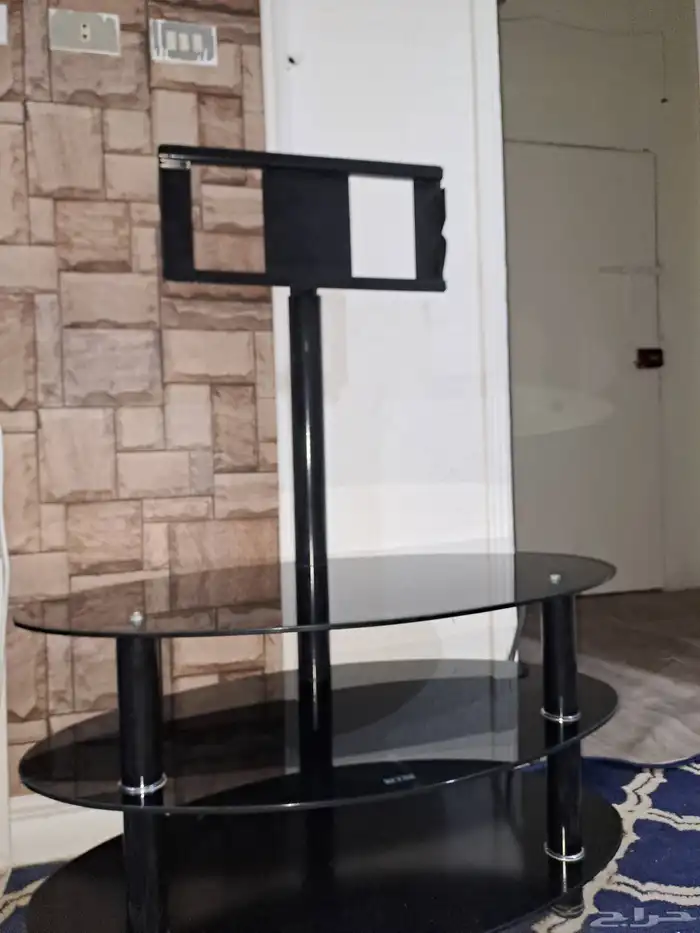 طاولة شاشات تلفزيون زجاجية 2