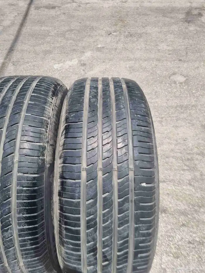 265 60 18 الكفرات نضيفه شرت شبه الجديد 1