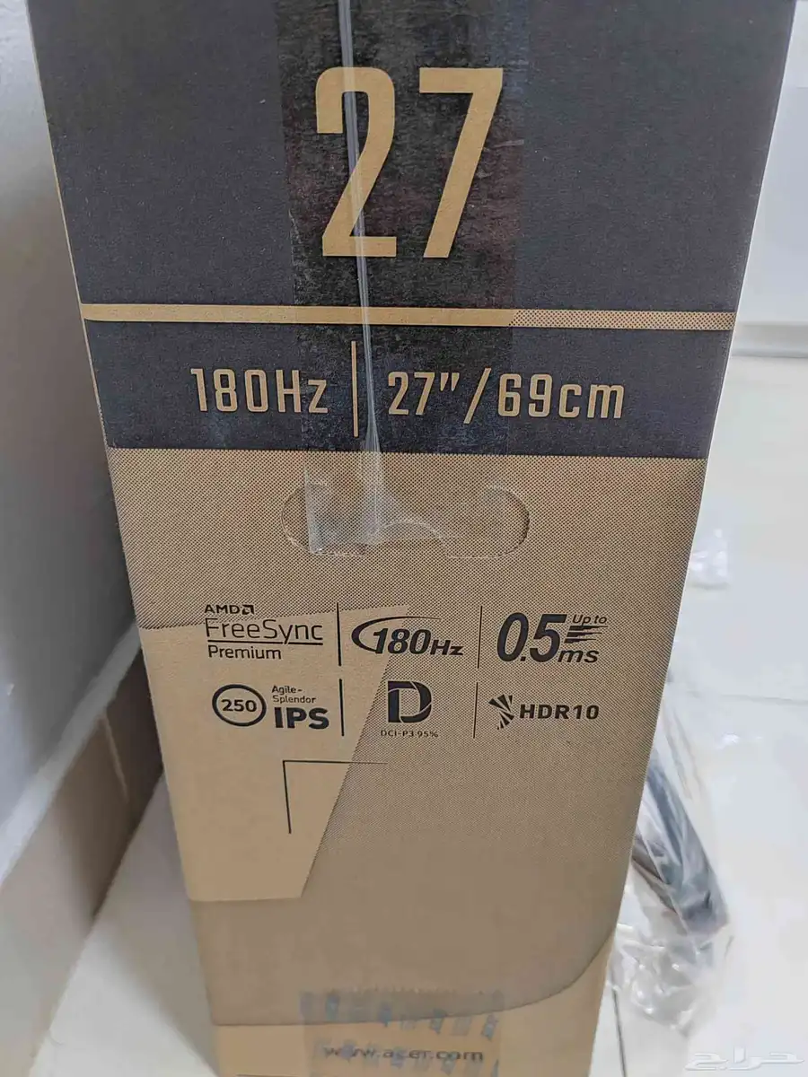 شاشة قيمنق بجودة 2k ايسر (acer) نيترو مقاس 27أنش 180Hz index